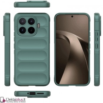 Magic Shield guminis dėklas - žalias (Xiaomi 17T)